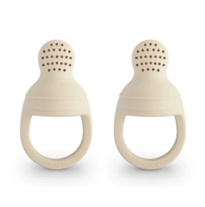 Fruitspeen Mushie Siliconen Shifting Sand 2st.