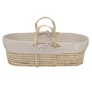 Wieg Mozes Funnababy Incl. Bekledingset Muslin Luxe Sand