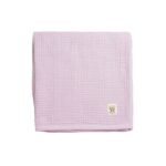 Deken Funnababy Muslin Light Pink 80x80