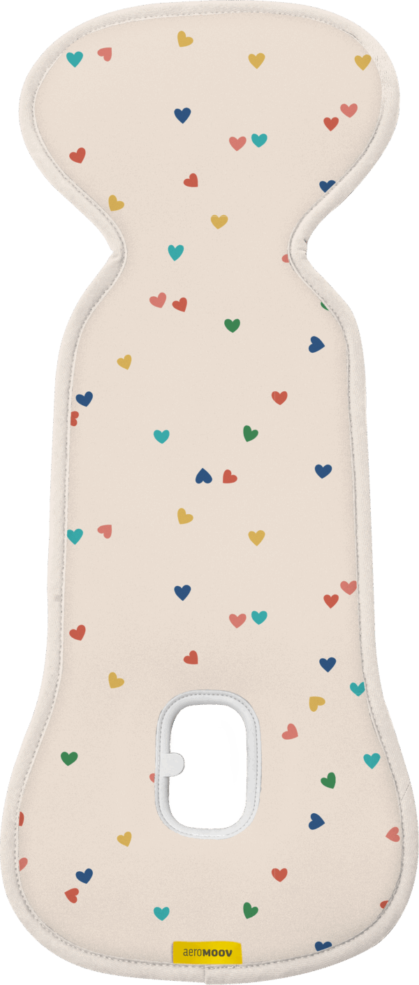 Autostoel Inleg Aeromoov 0+ Confetti Hearts - Afbeelding 1