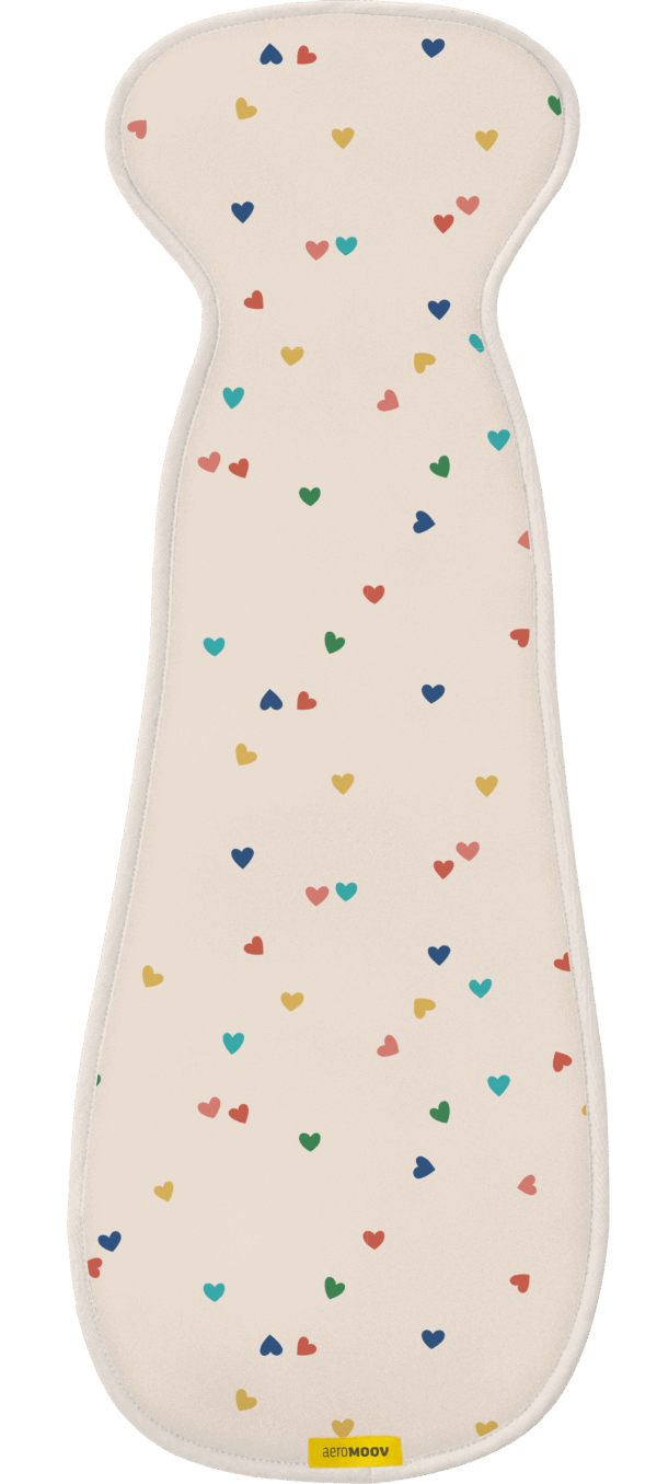 Autostoel Inleg Aeromoov 2/3 Confetti Hearts - Afbeelding 1
