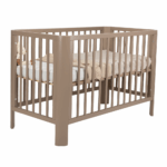 Ledikant Novi at Home® Philou (Ronde Hoek) 60x120 Taupe