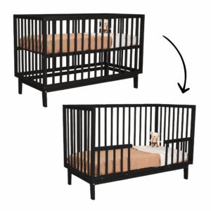 Meegroeiledikant Novi at Home® Lauren 60x120 Zwart