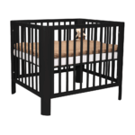 Box Novi at Home® Isabel (Ronde Hoek) Zwart