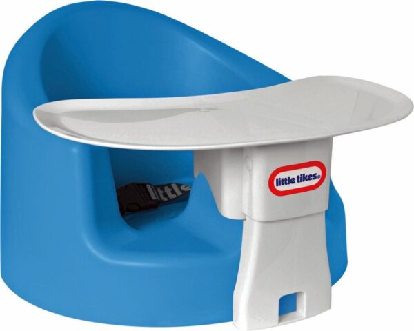 Vloerzitje Little Tikes My First Seat met Eetblad Blauw - Afbeelding 1