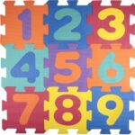 Puzzelmat Edco Cijfers 9 stuks