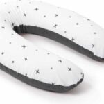 Voedingskussen / Zwangerschapskussen Doomoo Buddy Stars Anthracite