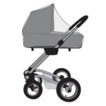 Regenhoes Reiswieg Titanium Baby Universeel