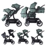 Duo Kinderwagen Novi Baby® Pacific Premium Green