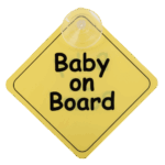 Bordje Autocomfort Baby On Board met Zuignap 2 stuks