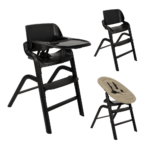 Kinderstoel Novi at Home® Curve Premium Black Met Newbornset