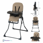 Kinderstoel Titanium Baby Solid Bistro Smoked Walnut