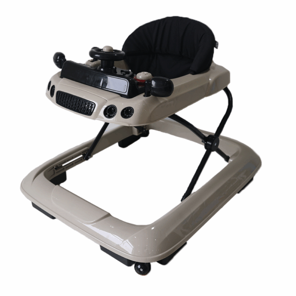 Loopstoel Novi Baby® Funnie Black/Sand - Afbeelding 1