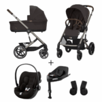 Kinderwagen Cybex Balios S Lux Chocolate Brown/Brown + Autostoel Cloud G I-Size&Base