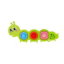Cheerful Finger Fidget Toy™ - Verlicht Stress&Verbeter Vaardigheden - Fidget Speelgoed Rups | Educatief Speelgoed