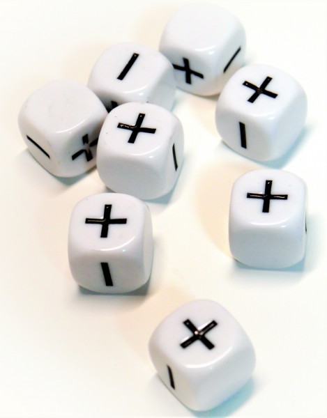 Dobbelstenen Fate/Fudge (12 stuks) Dobbelstenen Fate/Fudge (12 stuks) - Afbeelding 1