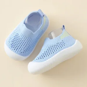 HappyFeet Comfy™ - Stevige antislipzool - Kinder Sneakers Blauw / 23 (3-4 jaar) | Educatief Speelgoed