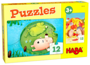 Meneer Egel (2x 12) - HABA  Legpuzzel