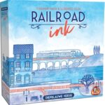 Railroad Ink (Diepblauwe versie) - White Goblin Games Dobbelspel