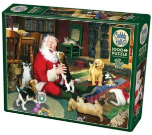 Santa's Playtime (1000) - Cobble Hill  Legpuzzel