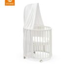 Mini Bed Stokke® Sleepi™ V3 White + Gratis Piekstok&Sluier