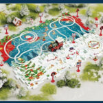 DIY Xmas Train Track™ - Bouw je eigen kerstwonderland - Kerst Trein puzzel 25 stukken | Educatief Speelgoed