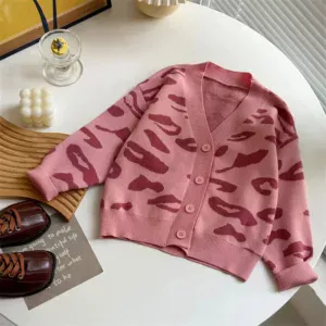 Mini Fashion™ - Warm&Stijlvol - Leuke Lente Kinderset Roze / 120 (5 jaar) | Educatief Speelgoed