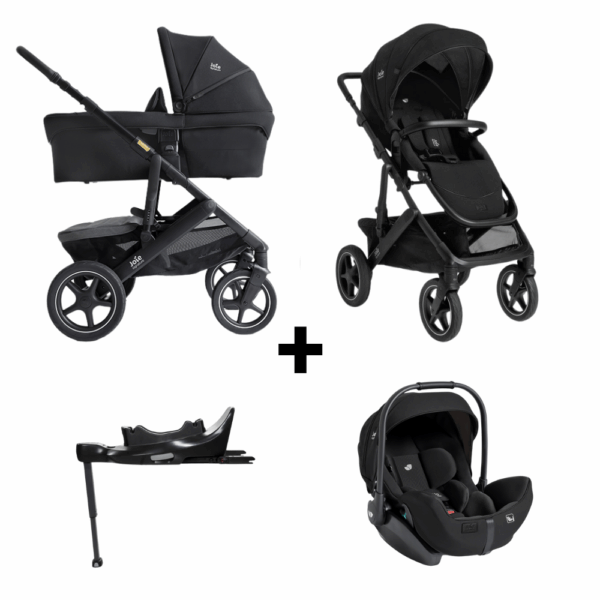 Kinderwagen Joie Signature Vinca Eclipse met Autostoel i-Level I-Size Eclipse&Base - Afbeelding 1
