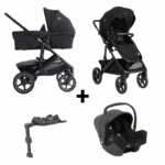Kinderwagen Joie Signature Vinca Eclipse met Autostoel I-Snug I-Size Shale&Base