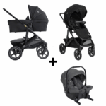 Kinderwagen Joie Signature Vinca Eclipse met Autostoel Sprint Ebony