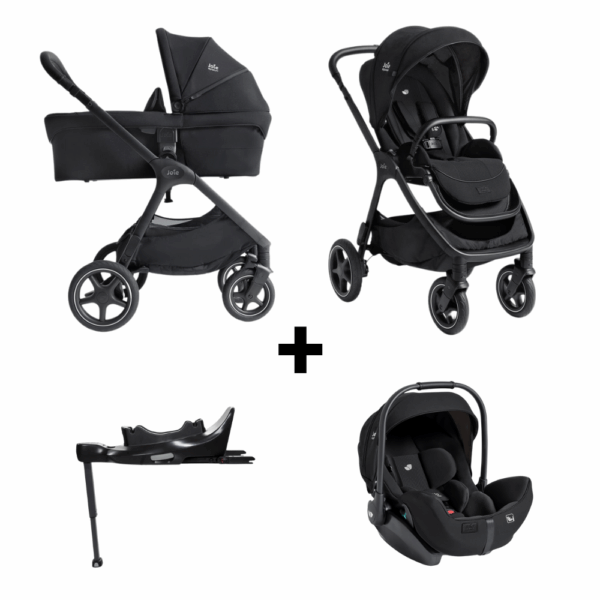 Kinderwagen Joie Signature Finiti Eclipse met Autostoel i-Level I-Size Eclipse&Base - Afbeelding 1