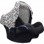 Zonnekap Dooky Hoody Leopard