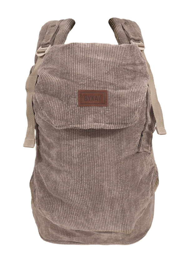 Draagzak ByKay Click Carrier Deluxe Rib Dark Oat - Afbeelding 1
