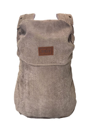 Draagzak ByKay Click Carrier Classic Rib Dark Oat
