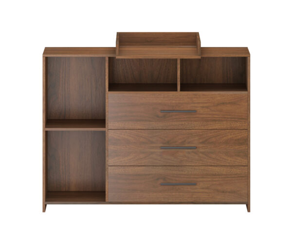 Commode Livvie Walnut - Afbeelding 1