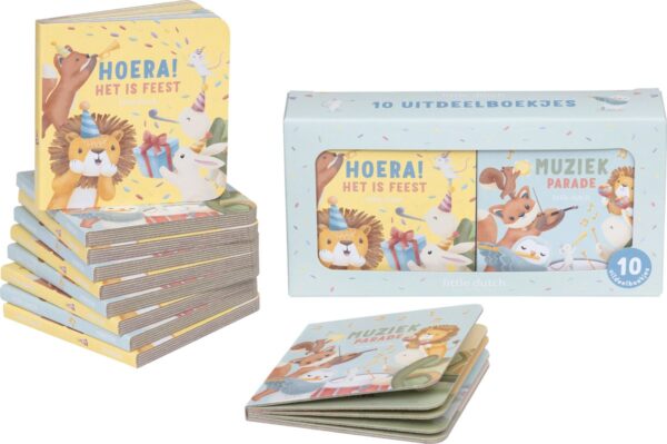 Uitdeelboekjes Little Dutch Hoera! Het is feest&Muziekparade - Afbeelding 1