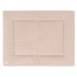 Boxkleed Jollein Grain Knit 75x95 Wild Rose