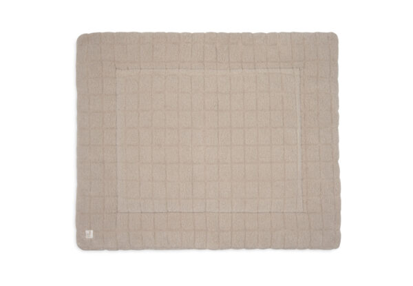 Boxkleed Jollein Teddy 75x95 Warm Sand - Afbeelding 1