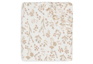 Hoeslaken Wieg  Jollein Jersey 40/50x80/90 Bloomy
