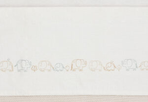 Laken Wieg Jollein 75x100 Elephant Tales
