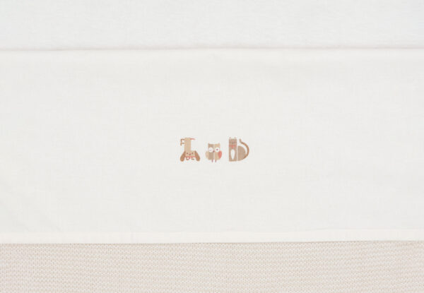 Laken Ledikant Jollein 120x150 Animal Friends - Afbeelding 1