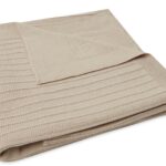 Deken Ledikant Jollein Pure Knit Nougat