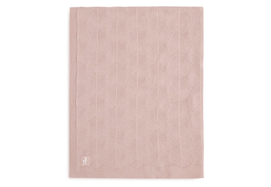 Deken Ledikant Jollein GOTS SHell Knit Wild Rose - Afbeelding 1