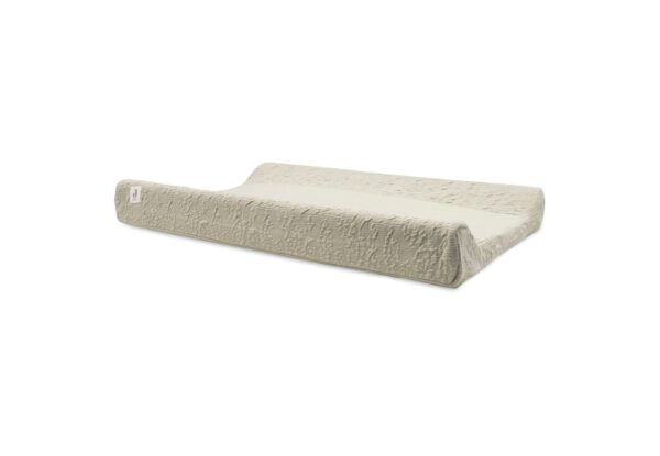 Aankleedkussenhoes Jollein Soft Waves Olive Green - Afbeelding 1