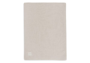 Deken Ledikant Jollein 100x150 Basic Knit Oatmeal