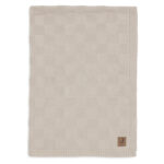 Deken Ledikant Jollein 100x150 Box Knit Warm Sand