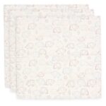 Multidoek Jollein Hydrofiel 70x70 Elephant Tales 3-pack