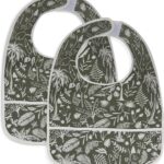 Slabber Jollein Waterproof Botanical Leaf Green 2st