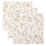 Monddoekjes Jollein Hydrofiel Bloomy 3st