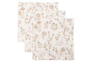 Monddoekjes Jollein Hydrofiel Bloomy 3st